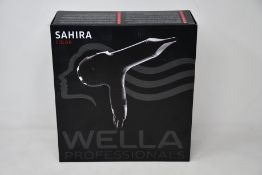 A boxed as new Wella Sahira Anti-Static Hairdryer.