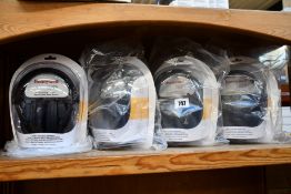 Four as new Honeywell - Howard Leight - Sync Stereo Earmuffs (Noise Blocking Earmuff + Digital