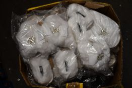 Fourteen pairs of women's assorted as new Pretty You London slippers.