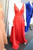 An as new Rosa Cara Cocktail red dress (UK 8).