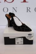 A pair of as new Kurt Geiger Countess 100 shoes (EU 40).