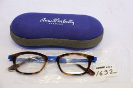 A pair of as new Anne & Valentin glasses frames.