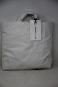 An as new Kassl Editions Pillow Medium Oil bag in white (RRP £270).