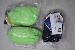 Three as new Santini Guard Nimbus rainproof vests (S, L, XXL - RRP £65 each).