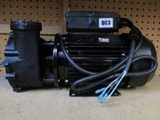 A Watkins Rev E pool and spa pump 1.85kW 2.0HP (Model: 0965901-03).