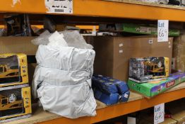 Miscellaneous items to include toys, fuel fluid water syphon pumps, Vehicle Blackbox DVR's and