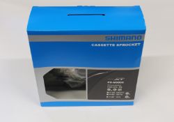 Two boxed as new Shimano XT CS-M8000 HG-X11 cassette sprockets.