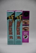 Thirteen as new Benefit 3D Browtones eyebrow enhancers (Assorted shades).