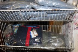 Assorted as new Patagonia clothing; three men's Snap-T pullover fleeces (M, 2 x L), three children's