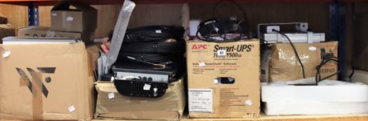 COLLECTION ONLY: A quantity of assorted as new and pre-owned electrical items (All items sold as
