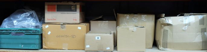 COLLECTION ONLY - A large quantity of assorted electronic cables and related items (All items sold