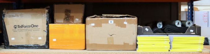 COLLECTION ONLY: A large quantity of assorted as new phone cases, screen protectors and mouse mats.