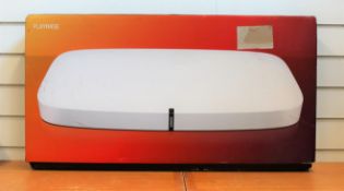 COLLECTION ONLY: A pre-owned Sonos Playbase Wireless Home Cinema Speaker in White (Boxed, UK power