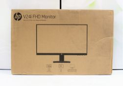 A boxed as new HP V24i 24