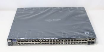 COLLECTION ONLY: Two boxed as new HP ProCurve 2650 (J4899B) 48-Port Ethernet Switches (2-pin plug