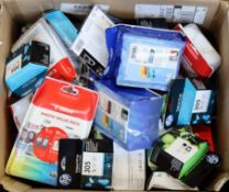 COLLECTION ONLY: A box of assorted as new printer cartridges (All items sold as seen).