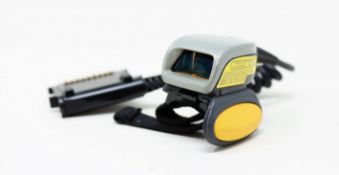 Five pre-owned Honeywell 8610 1D Laser Ring Barcode Scanners (P/N: 8610A902SRSLASER).