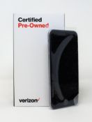 Ten boxed Verizon Certified Pre-Owned Apple iPhone 6 16GB Smartphones in Black.