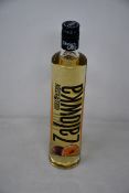 Seven bottles of Zalowka Passion/Banana flavour vodka liqueurs (700ml) (Over 18s only).
