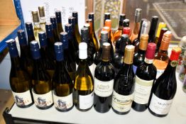 A shelf containing assorted wines to include Bandol, Moy Hall and Chateau Carignan (Approximately 40