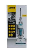 A new Zanussi Air Speed ll Pet bagless cyclonic upright vacuum cleaner (ZAN2021PT).