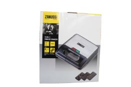 Four new Zanussi 3 in 1 snack makers 750W, 2 slice, interchangeable plates, sandwich/grill/waffle (