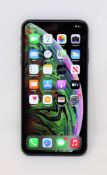 A pre-owned Apple iPhone X (A1901) 64GB in Space Grey (iCloud account clear. Checkmend report ID: