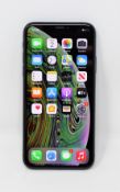 A pre-owned Apple iPhone Xs (Global/A2097) 256GB in Silver (iCloud account clear. Checkmend report