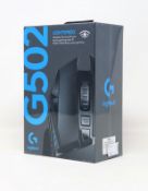 A boxed as new Logitech G502 Lightspeed Wireless Gaming Mouse (Box sealed).