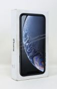 A pre-owned Apple iPhone XR (Global/A2105) 128GB in Black (iCloud account clear) as new USB-C to