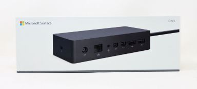 A boxed as new Microsoft Surface Dock (P/N: PF3-00012) (Box sealed).