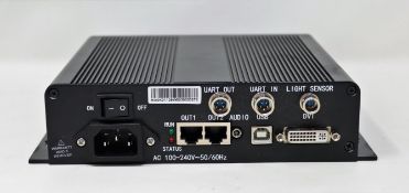 A boxed as new Novastar MCTRL 300 LED Controller (Box damaged).