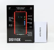 A boxed as new Tibbo DS110X Programmable Serial Controller (P/N: DS1100-00) and a boxed as new UK