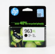 Forty boxed as new HP 963XL High Capacity Black Ink Cartridges (P/N: 3JA30AE) (Expiry date: FEB