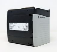 A boxed as new Allen-Bradley 1756-PA72 SER C ControlLogix AC Power Supply (Box opened).