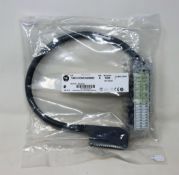 An as new Allen-Bradley Bulletin 1492 Re-Wired PLC Conversion Cable (CAT: 1492-CONCAB005Z A) (