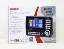 A boxed as new Labgear S501 Satellite & Terrestrial Signal Meter (Some damage to box).