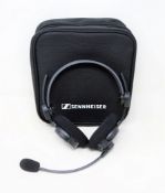 A boxed as new Sennheiser HME 46 Headset w/o cable with storage pouch (Art no: 508954) (Box