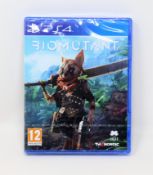 Eight as new Biomutant Game Disks for PlayStation 4 (Packaging sealed, some damage to packaging).