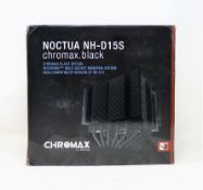 A boxed as new Noctua NH-D15S chromax.black CPU Cooler (Box opened).