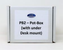 Two boxed as new CTP Systems PB2 Potbox Volume Control Units.