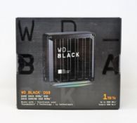 A boxed as new WD_Black D50 Game Dock External 1TB with Thunderbolt3 (M/N: WDBA3U0010BBK-EESN) (