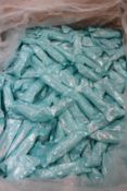 A box containing approximately 1000 Here We Flo cotton compact applicator tampons.