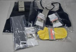 Two pairs of as new Sweaty Betty Gary yoga trousers (XS - RRP £80 each), a Foundation seamless