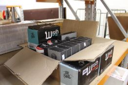 A quantity of tattooing accessories to include Envy Enso 1 straight liner needles 50 per box, Pro