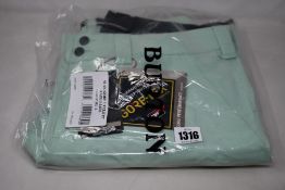 A pair of men's as new Burton AK Gore-Tex Cyclic pants in faded jade (L - RRP £300).