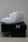A pair of women's as new Nike Air Force 1 '07 LX (UK 8).