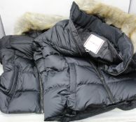 Two girls as new Tommy Hilfiger basic down jackets (14 Yrs).