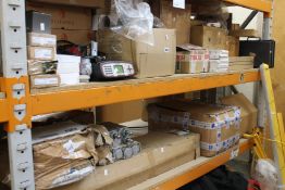 A large quantity of miscellaneous electrical and other related items.