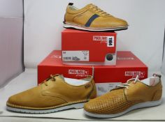 Three pairs of as new Pikolinos footwear; Albir, Navas and M9F-4374 (All EU 44).